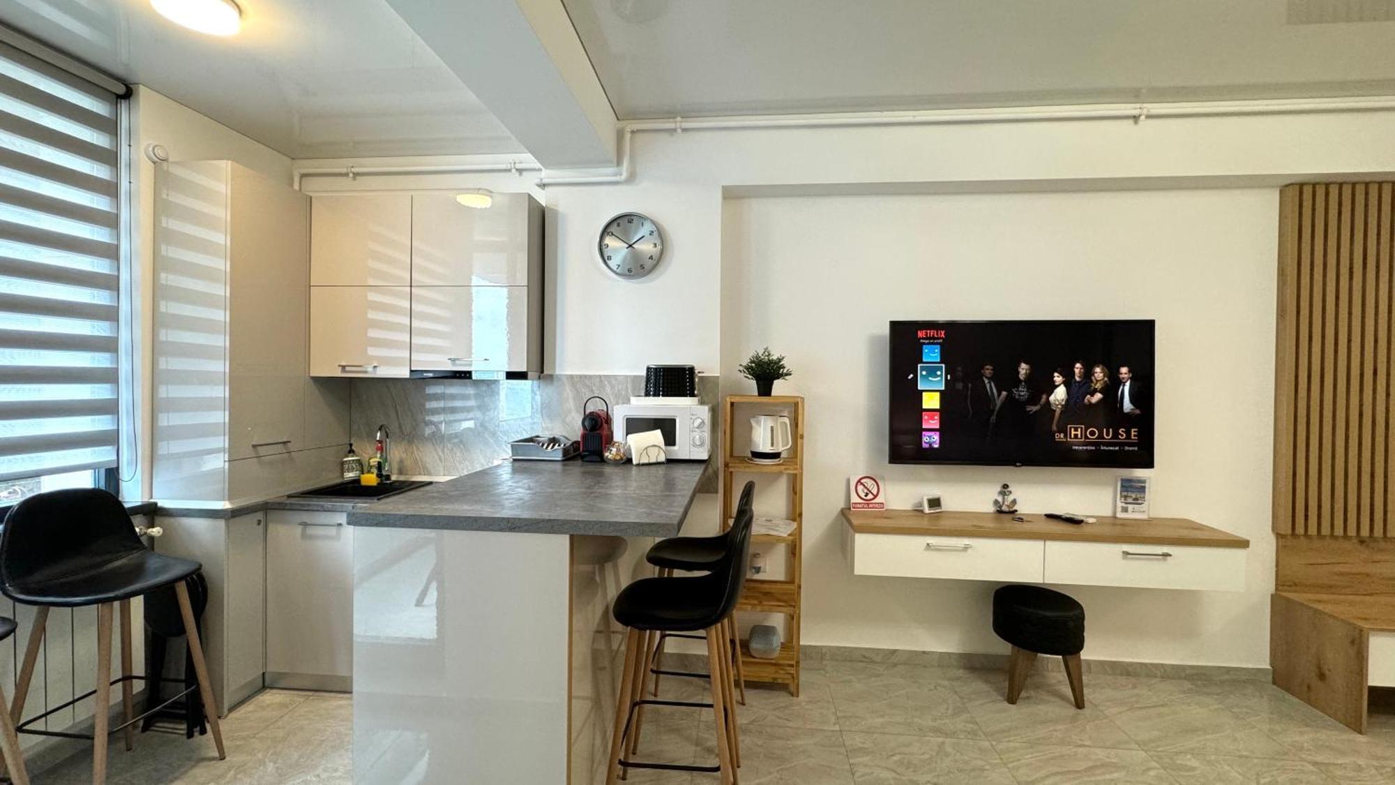 Năvodari Seaview Deluxe Double Studio - Beachfront Resort מראה חיצוני תמונה