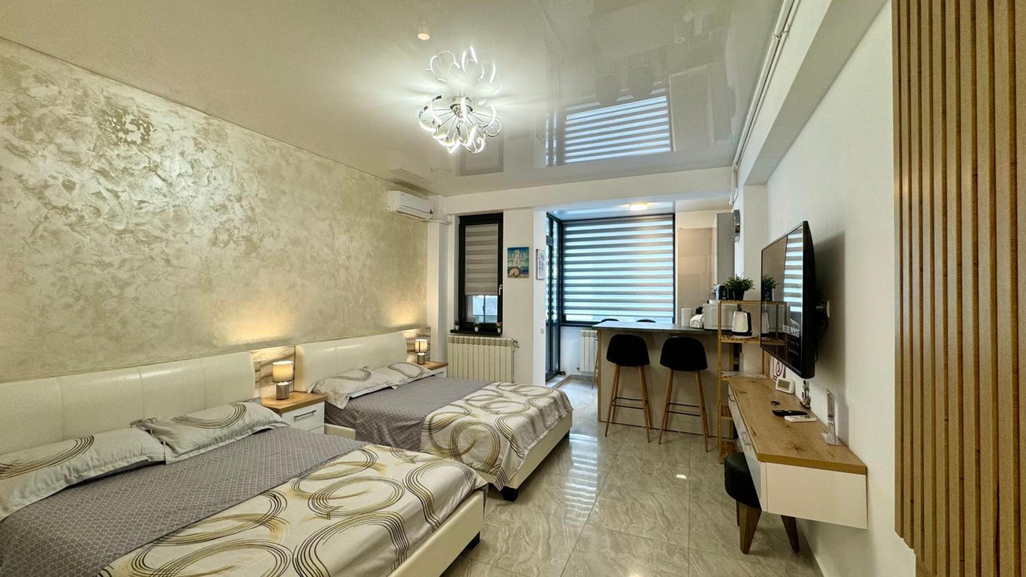 Năvodari Seaview Deluxe Double Studio - Beachfront Resort מראה חיצוני תמונה