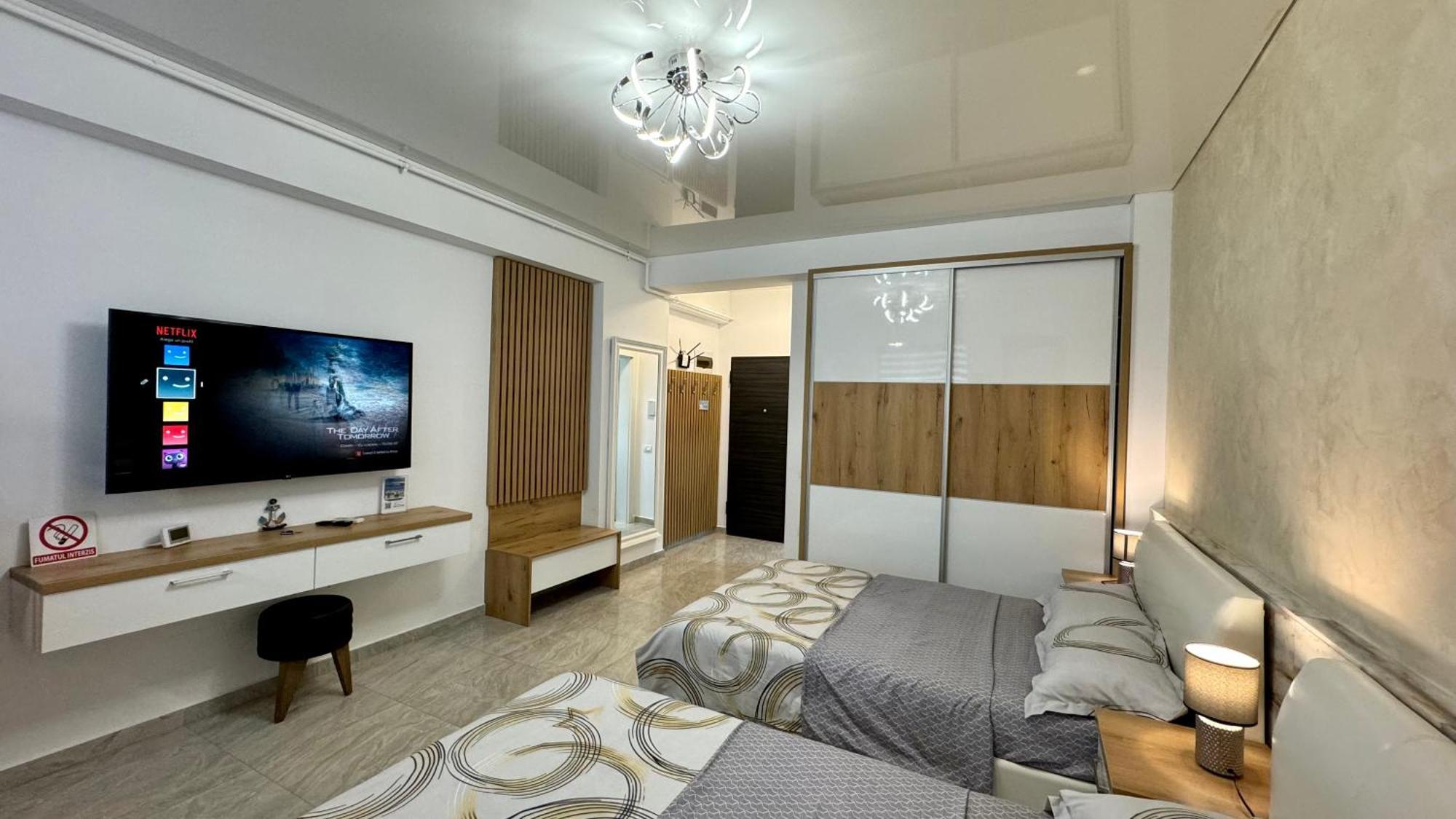 Năvodari Seaview Deluxe Double Studio - Beachfront Resort מראה חיצוני תמונה
